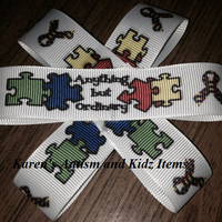Autism Star Hair Clip