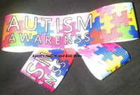 
              Autism Ribbon Hair Clip
            