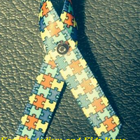 Autism Awareness Ribbon Pin