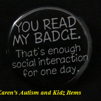 Autism Badges
