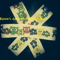 Autism Star Hair Clip